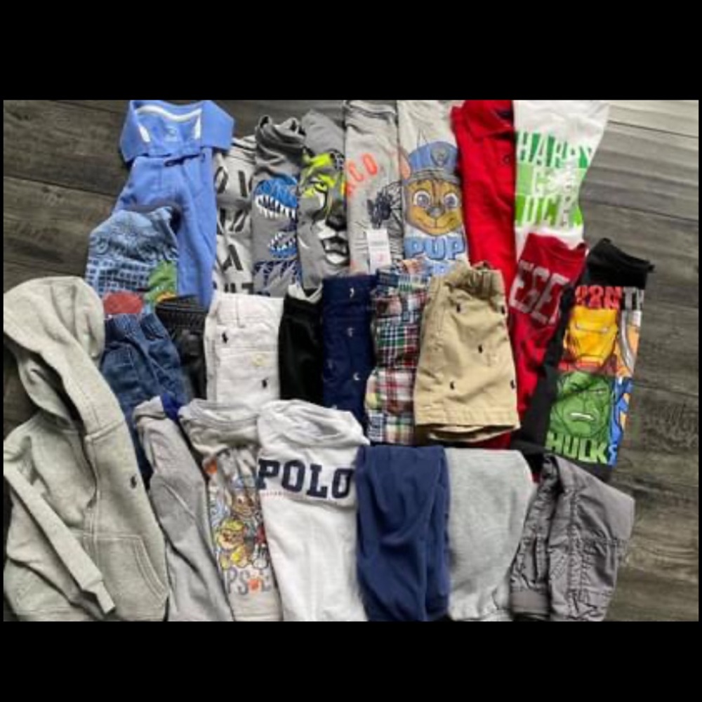 2T toddler boy clothing bundle